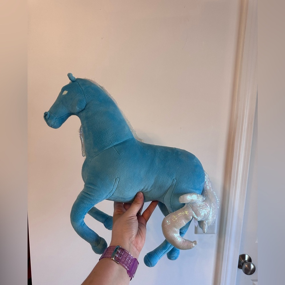 Disney Frozen II Elsa’s Blue Plush Horse - Picture 2 of 7